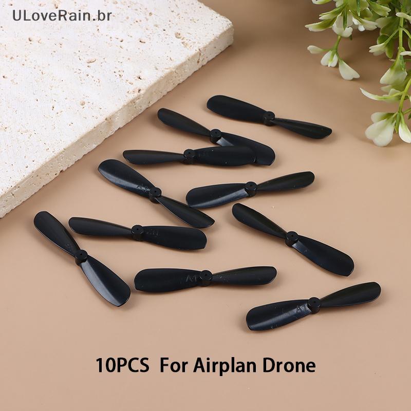ULOVERAIN 10pcs 46mm 4.6cm 0.8mm CW CCW AB Adereços Hélices Main s fit 716 615 720 Motor Coreless Para Airplan (5 Pares)