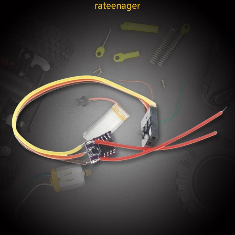 Tony Modelo Controle Remoto Brinquedo ESC Motor Coreless Para Projeto Artesanato Acessório Carro