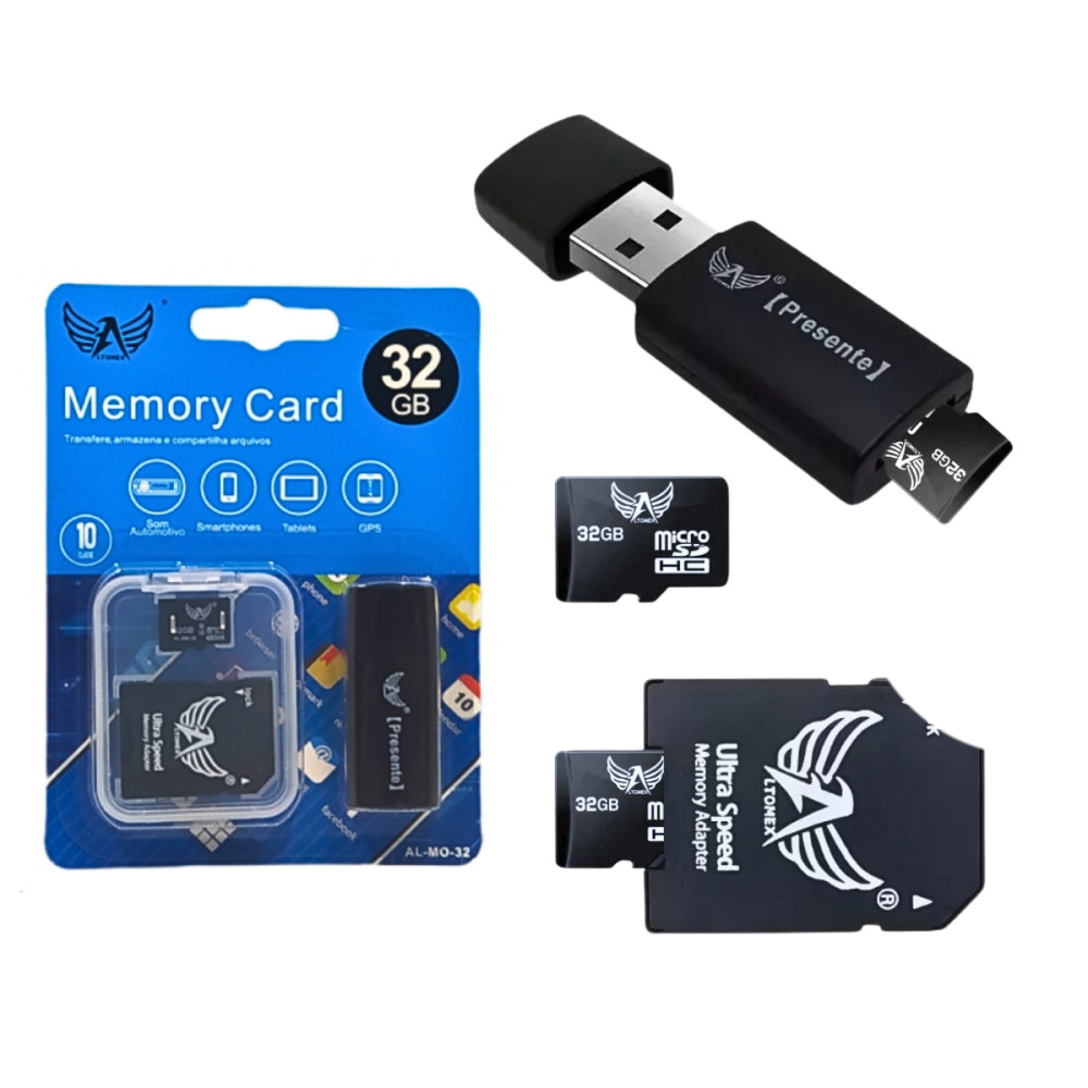 32GB Altomex Class 10: Velocidade e Performance!