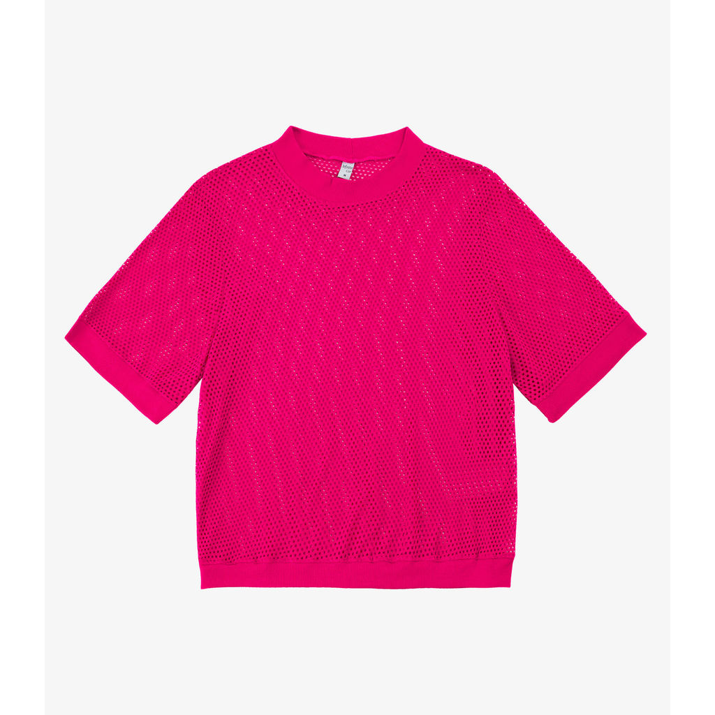 Blusa Feminina Malha Screen Infinita Cor Rosa