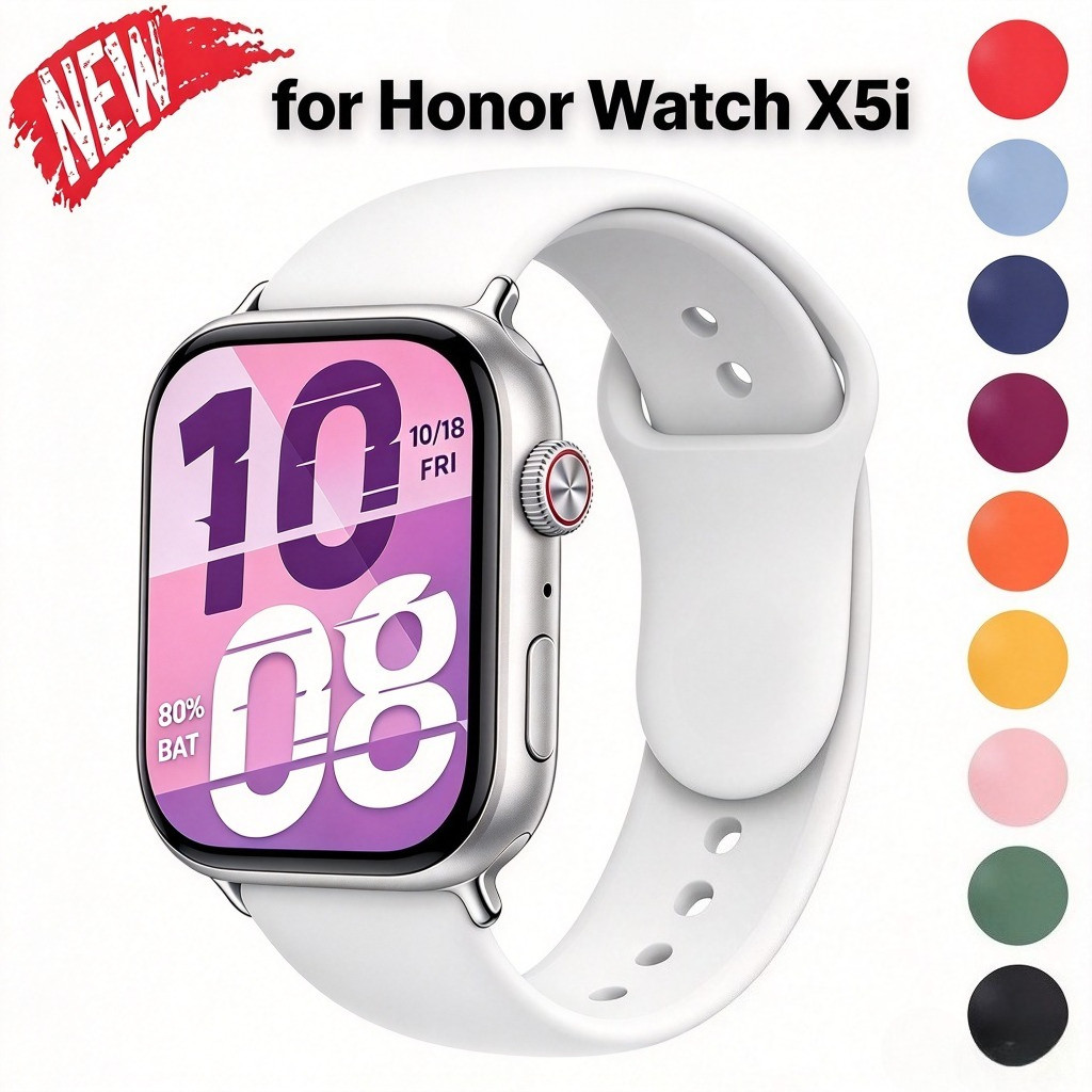 Pulseira Esportiva De Silicone Para Honor X5i Color Watch X5i
