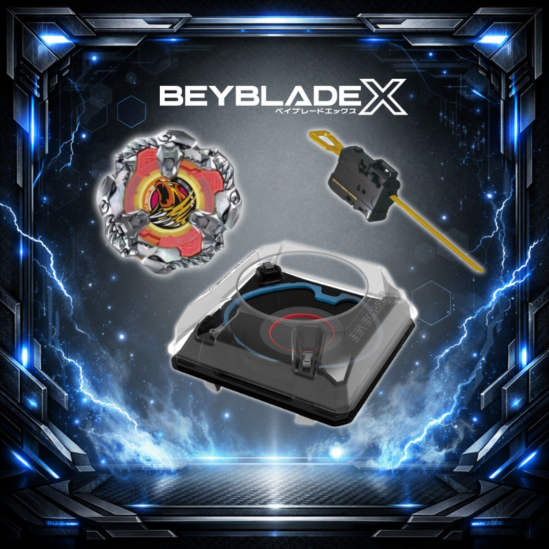 [Direct from Japan] BEYBLADE X BX-37 Double Extreme Stadium Set | Motorized Stadium + Beyblade + Launcher