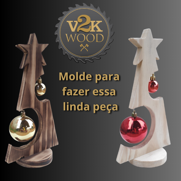 Molde Árvore de Natal