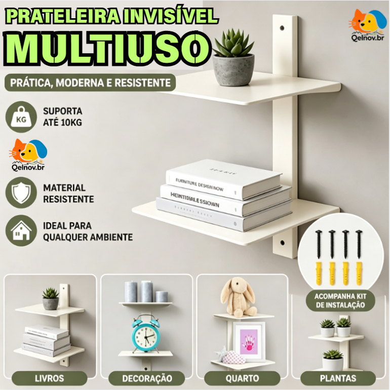 Multipurpose Shelf Tower for Bedroom Decoration