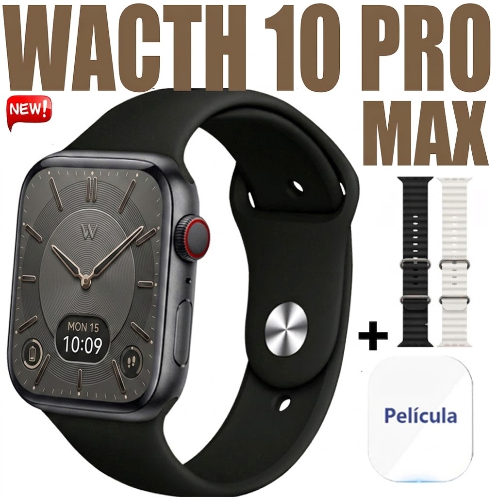 Watch 10 Pro Max Relógio à prova d'água inteligente Call Heart Rate Smartwatch series 11