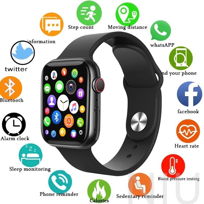 X8/X10 Relógio à prova d'água inteligenteBluetooth Call Heart Rate  Smartwatch