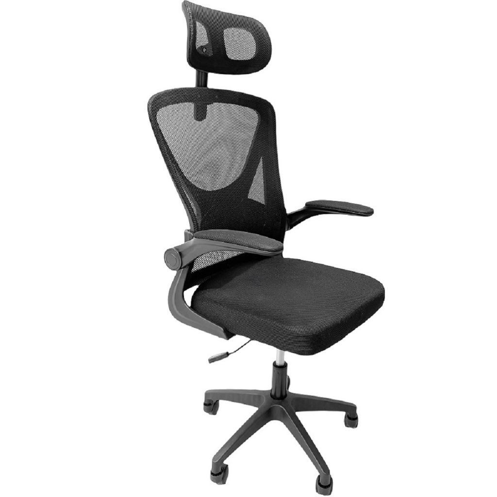 Cadeira Escritório LOG Gaming Giratória Placa e Espuma Reciclada Mesh Kw-G699 Preta