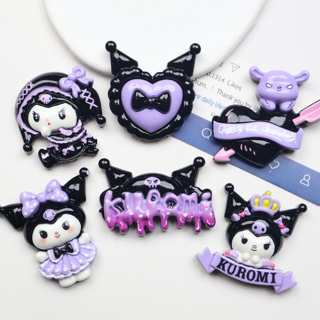 6 Pcs Kur Omi Girl Baby Grandes Encantos Para DIY