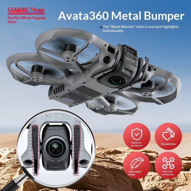 STARTRC Adequado para DJI AVATA 360 Gimbal Proteção Anti-Colisão Bar Acessórios para Fotografia Aérea