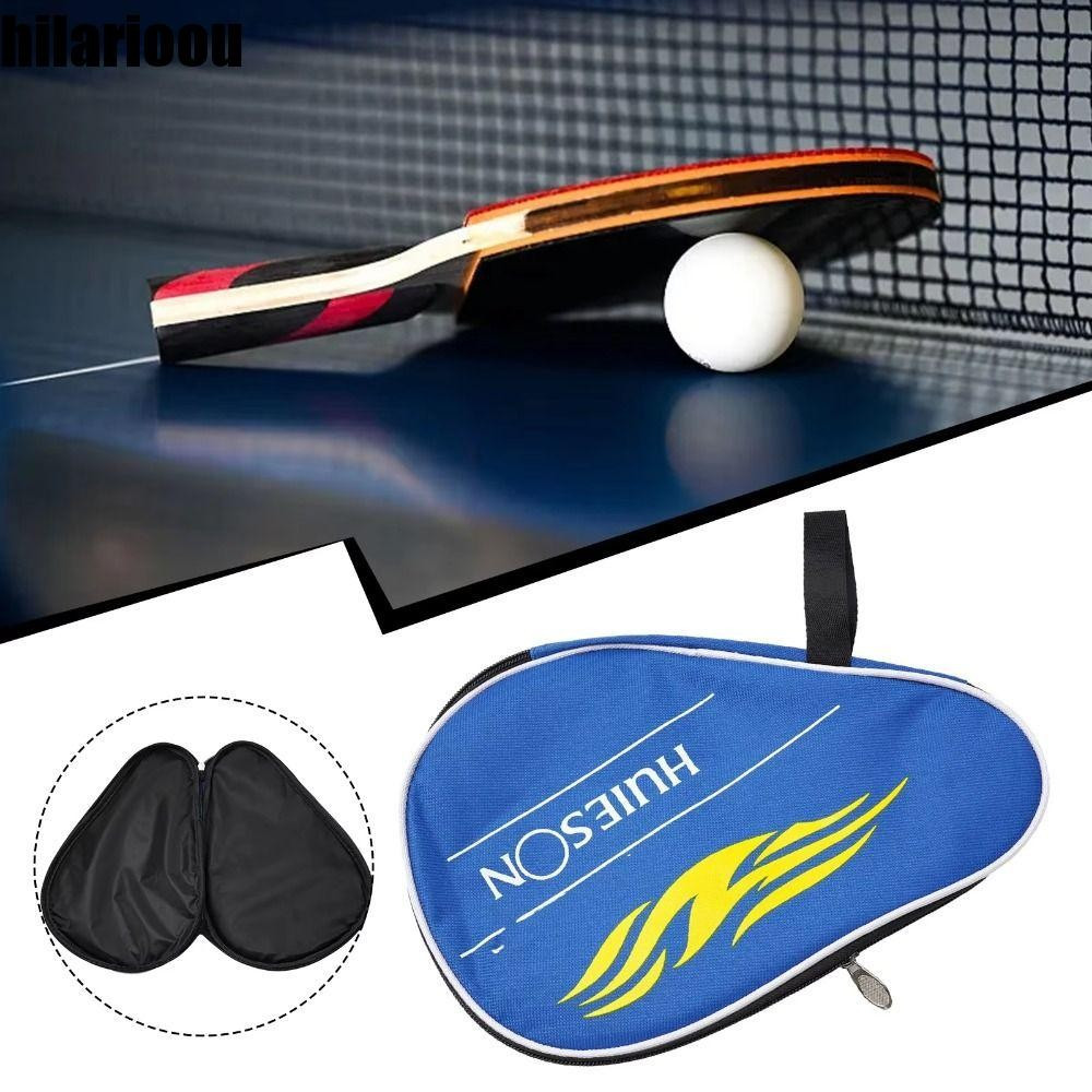 HILARIOOU Pong Bolsa De Armazenamento , Capa Protetora À Prova D'água Para Raquete De Tênis De Mesa , Profissional
