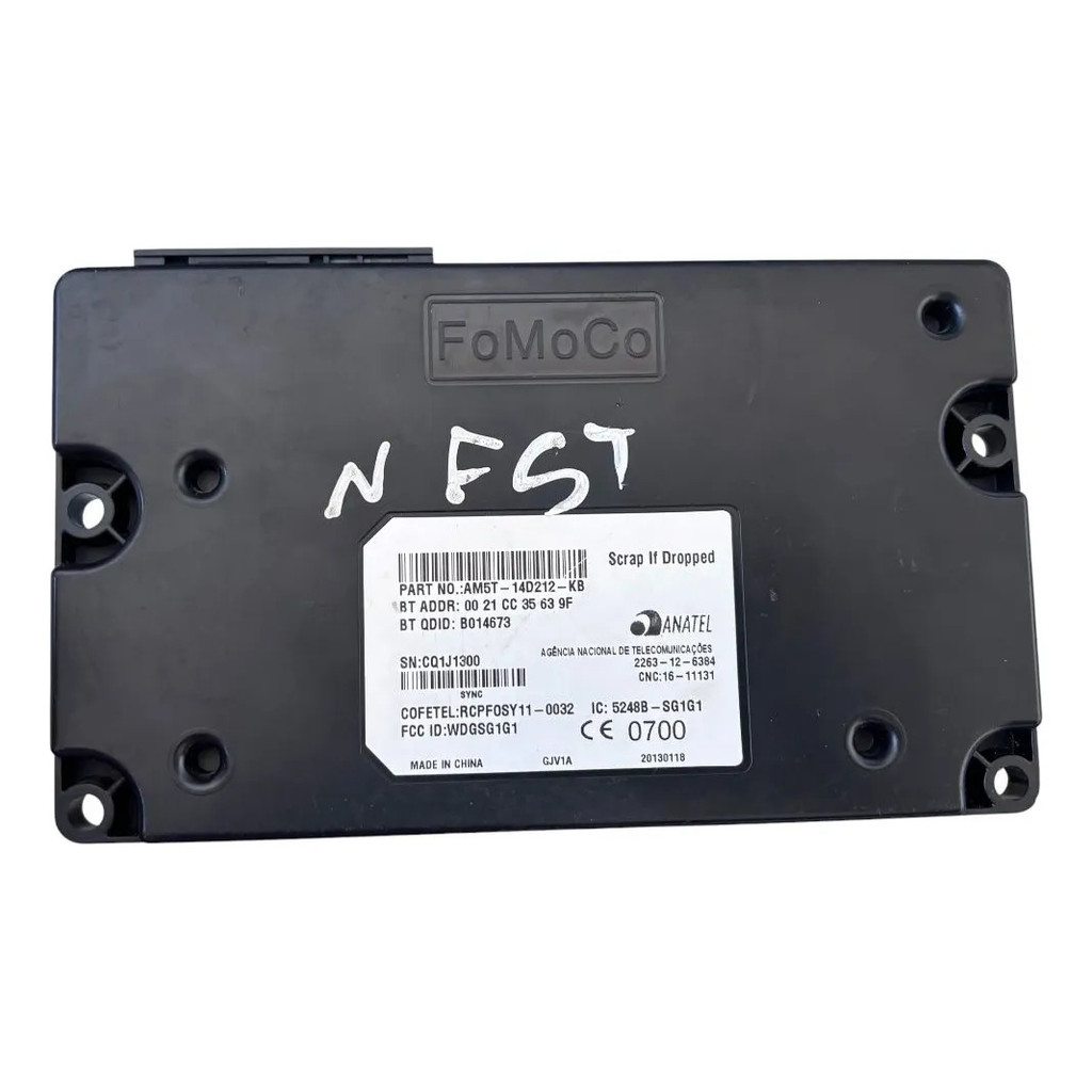 Módulo Sync Bluetooth Ford Focus 2013 2015 Original