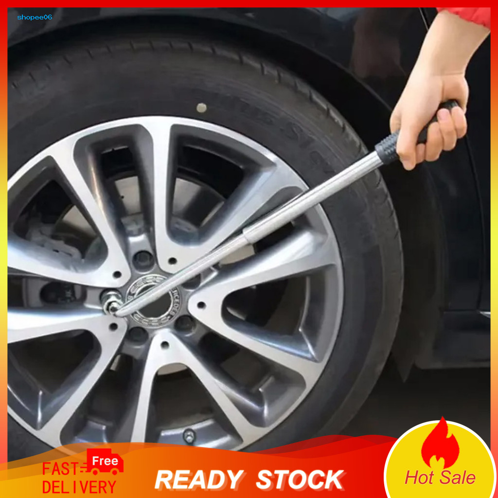 Multi-size Wheel Wrench Retractable Telescopic Socket 380-550mm Tire Nut for Rv Car Truck Suv – Adjustable Sleeve for