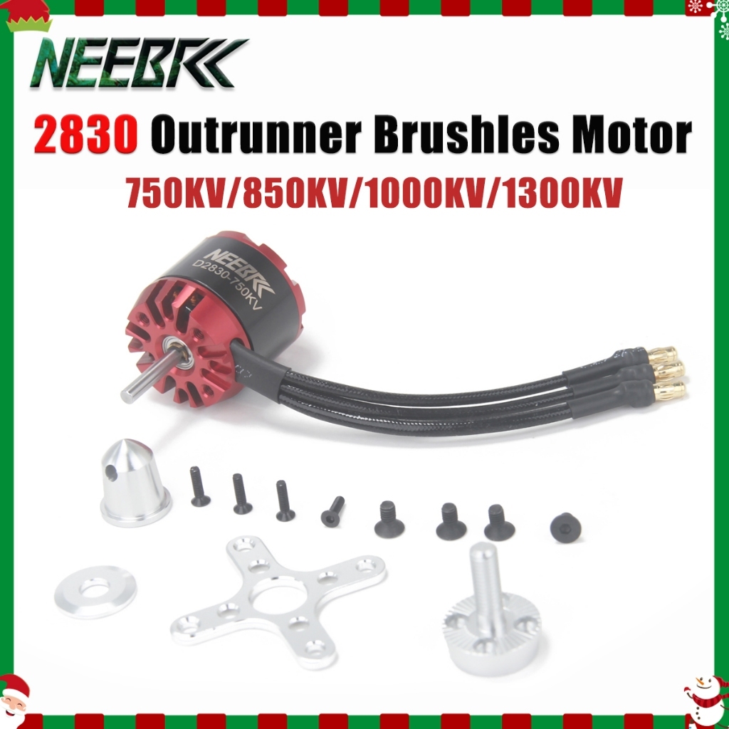 SURPASS HOBBY D2830 2830 750KV 850KV 1000KV 1300KV Outrunner Motor Sem Escova Para RC 300g-700g Avião Planador De Asa Fi