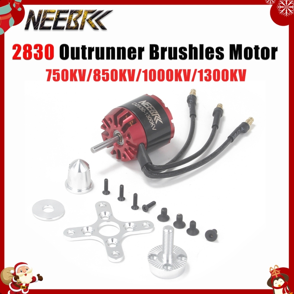SURPASS HOBBY D2830 2830 750KV 850KV 1000KV 1300KV Outrunner Motor Sem Escova Para RC 300g-700g Avião Planador De Asa Fi