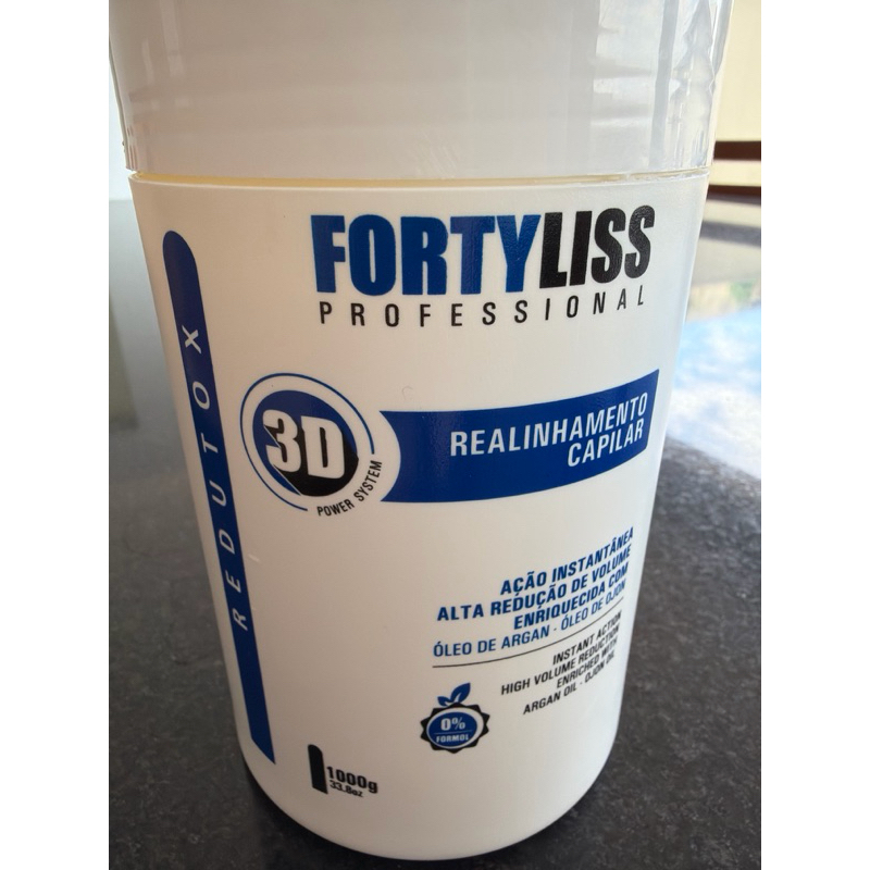 redutox fortyliss professional power system alta reduçao volume 1000g