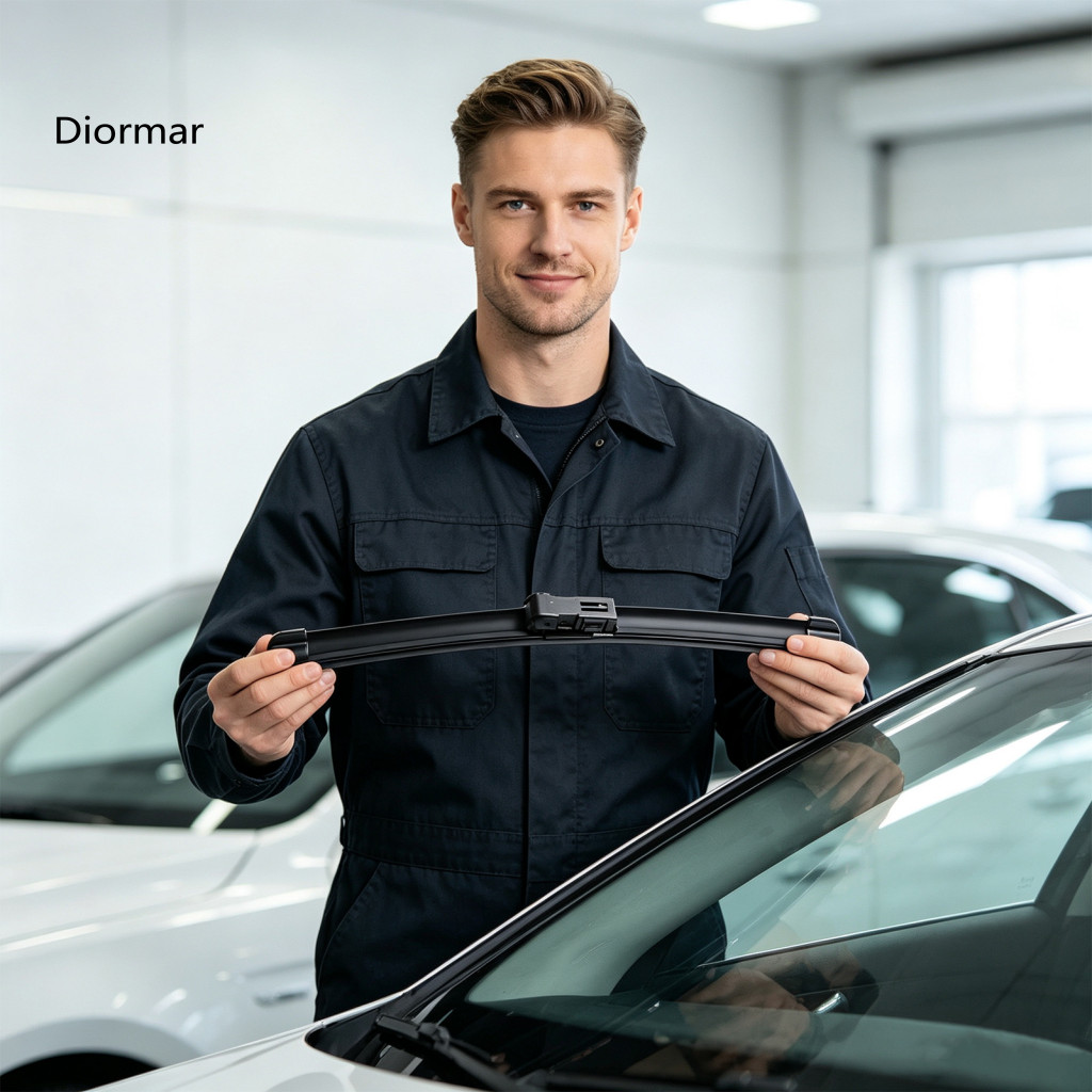 Easy Installation Wiper Sets Replacement Front Wipers 2pcs Beamless Blades for Geely Boyue 2018-2025 24  17 Windshield Q