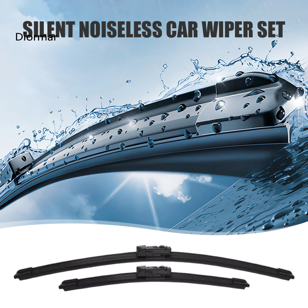Replacement Wiper Blades Premium Rubber Strip 2pcs Front Beamless for Land Rover Discovery 5 L462 2017-2022 24  20 Quiet