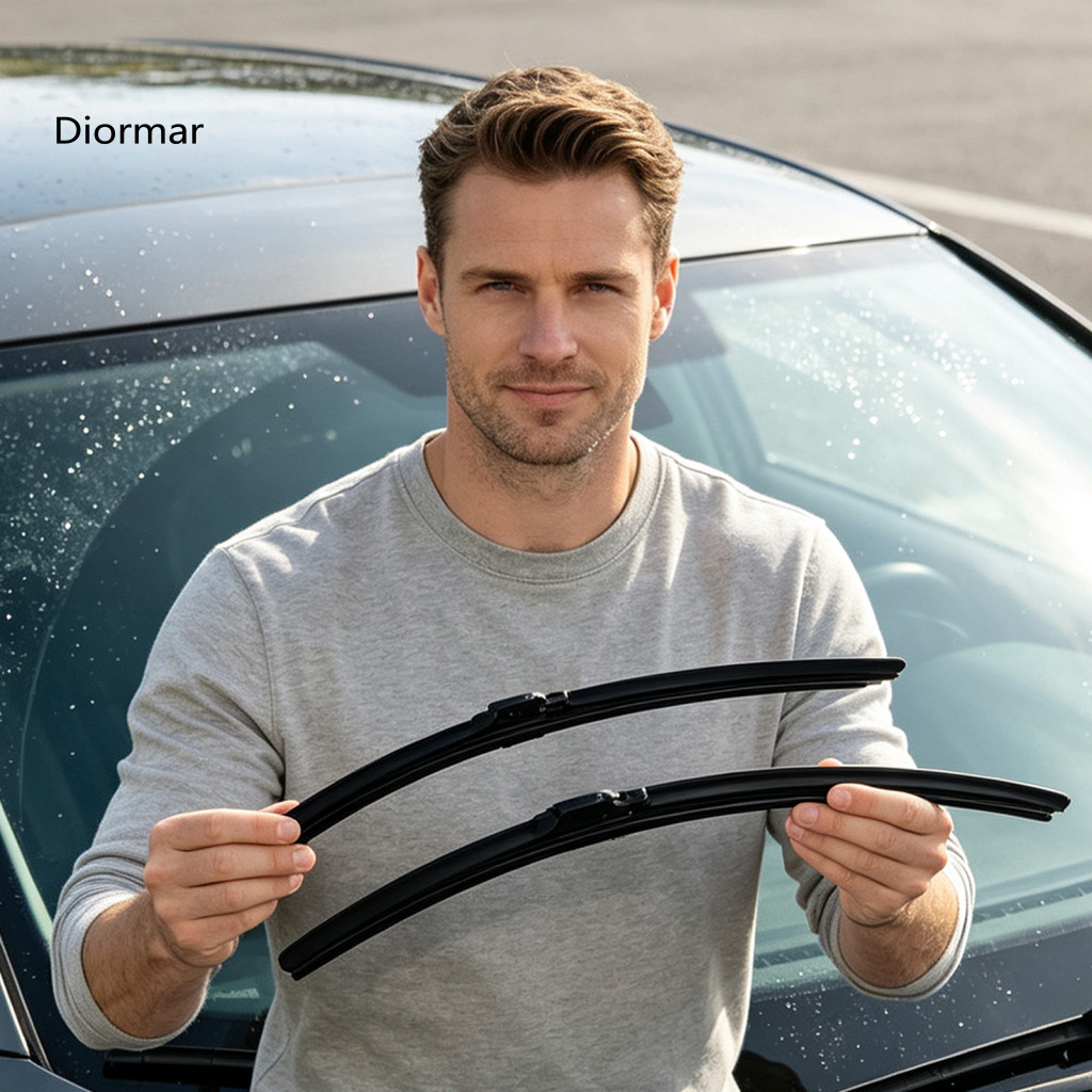 Durable Natural Rubber Wipers Car Wiper Replacement 2pcs Front Beamless Blades for Haval F7 F7x 2019-2021 23 19 Quiet Wi