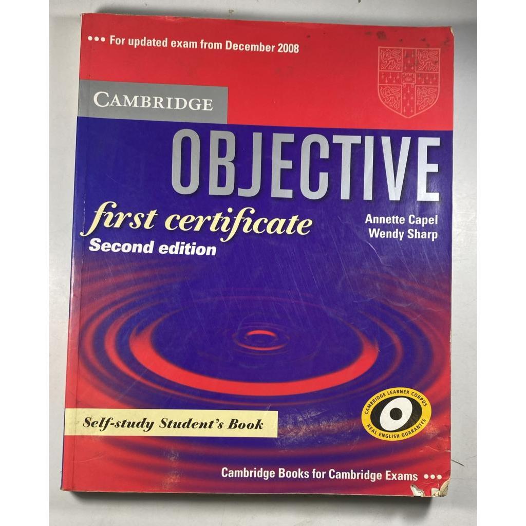 Objective First Certificate Self - Study Student's Book 2a edição