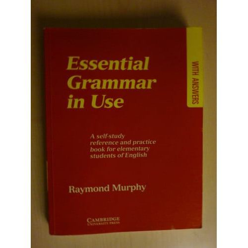 Livro Essential Grammar In Use A Self-Study Reference And Practice Book For Elementary Students Of Englis... 8150754