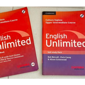 English Unlimited - Upper Intermediate Course- Alex Tilbury- Self study pack & Student's book