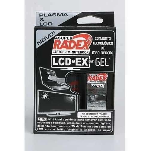 2 Produto Para Limpeza Gel Para Monitores E Tvs Radex