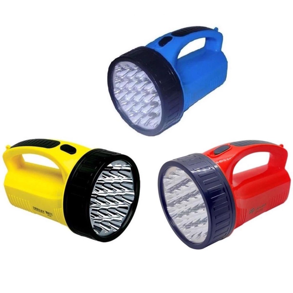Lanterna Holofote Recarregável 19 LEDs 1300mAh DP-1706