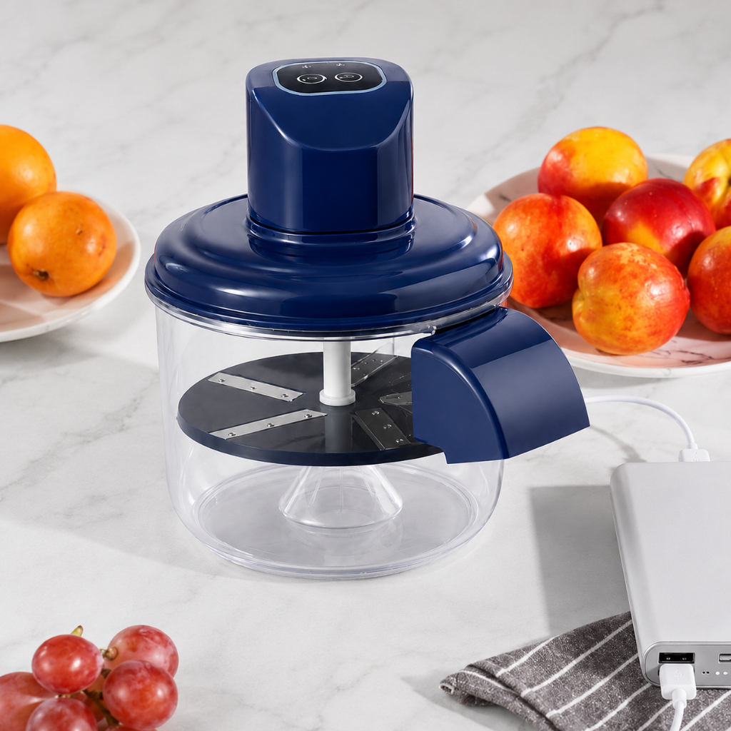 Descascador Automático De Alho E Frutas Misuko 50W 1300mAh Ferramenta De Preparação De Cozinha