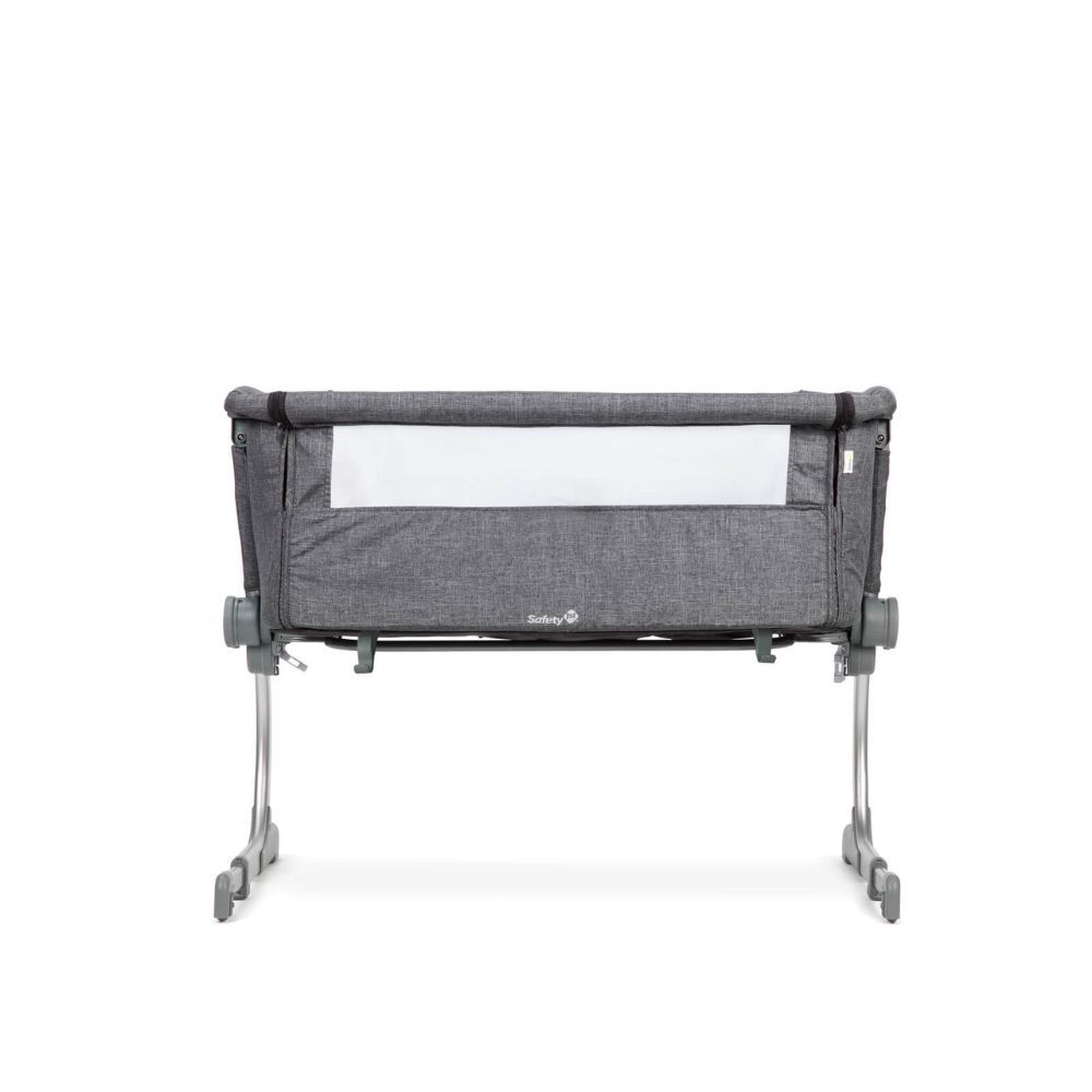Berço Portátil Safety 1st Side By Side Até 9 Kg Cinza co-bed Acoplável na Cama