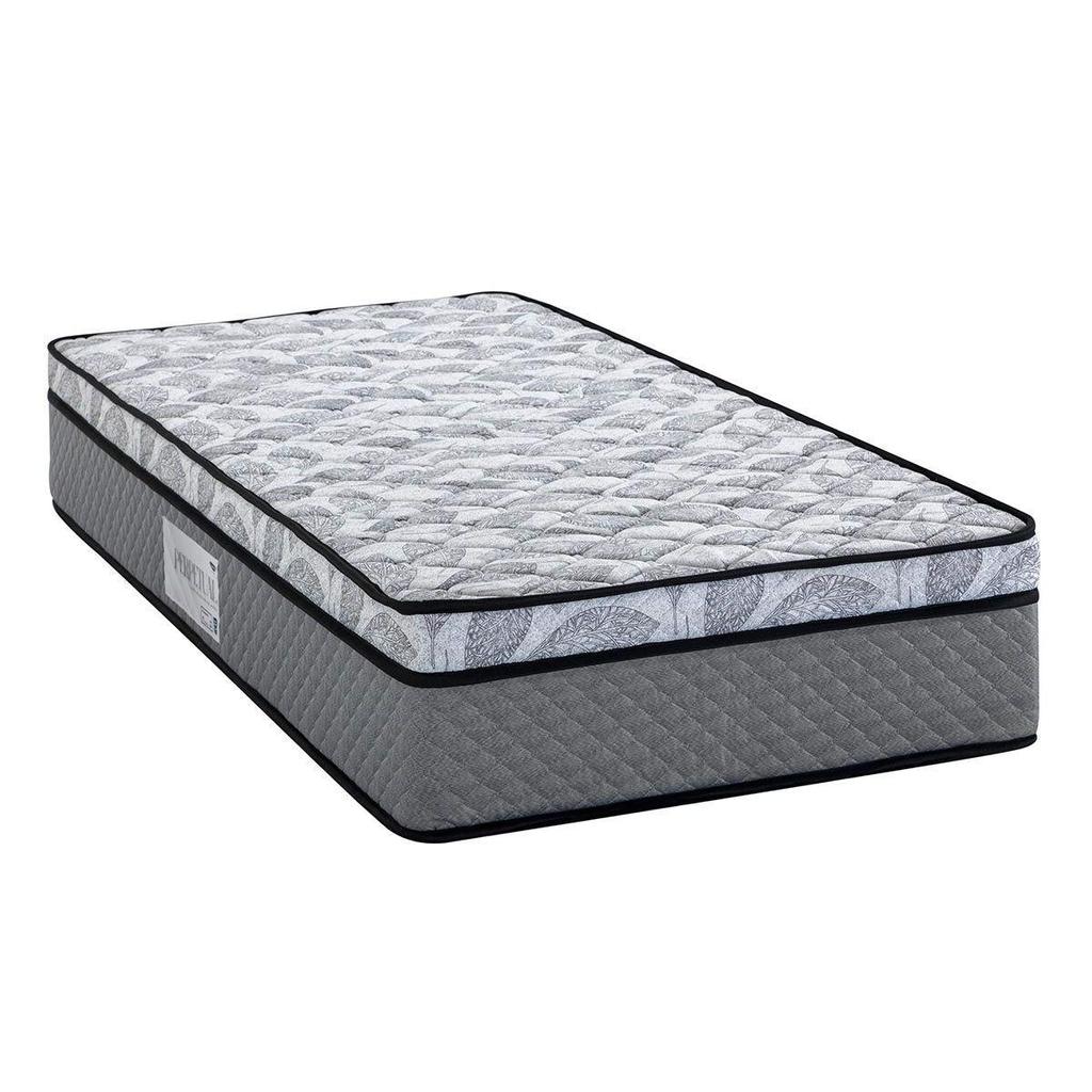 Colchão Solteiro Espuma Compact AG 65 / D60 / Perpetual Bordado Double Side (88x188x30) - Herval