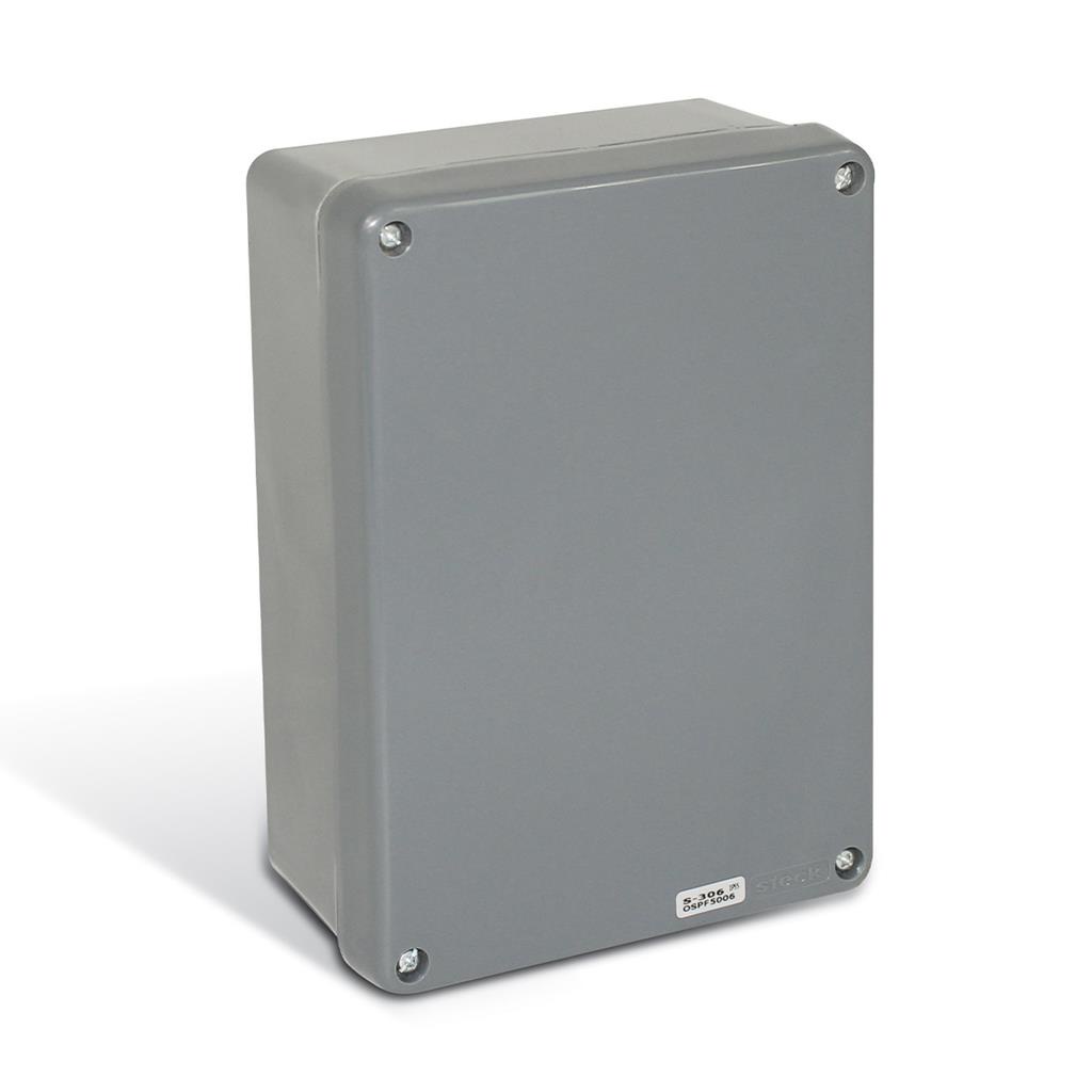 Caixa Ice De Passagem S306 Tampa Opaca Cega Ip55 Steck