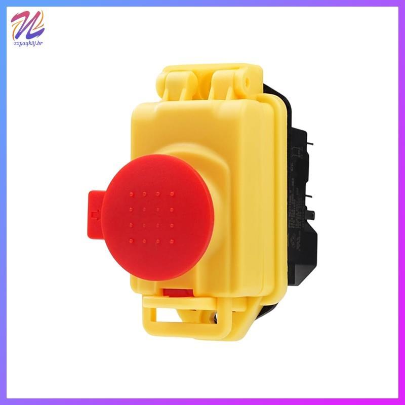 KJD17B Interruptor De Máquina Eletromagnética De 5 Pinos Segurança Botão 250V 16A IP55 À Prova D'água