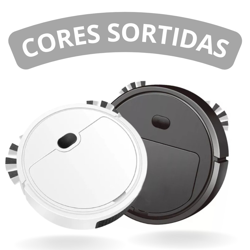 Robô Aspirador de Pó Recarregável 110v - (Cores Sortid - Original Premium Lacrado Envio Rápido