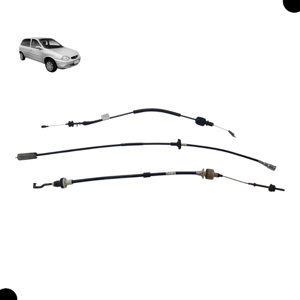 Kit Cabo Embreagem Velocimetro Acelerador Corsa 2000 2002