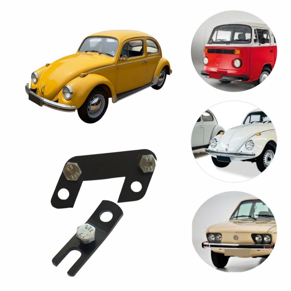 Alívio Pedal Embreagem Macia De Aço Fusca Kombi Brasília Tl