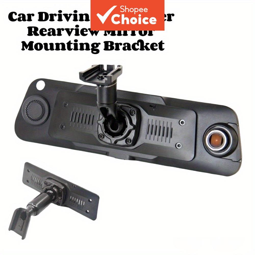 Espelho Retrovisor Dashcam Mount Sem Ferramentas Para Câmera Dvr De Carro Compatível Com A Maioria Dos Veículos
