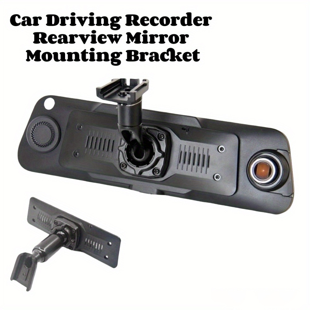 Espelho Retrovisor Dashcam Mount Sem Ferramentas Para Câmera Dvr De Carro Compatível Com A Maioria Dos Veículos