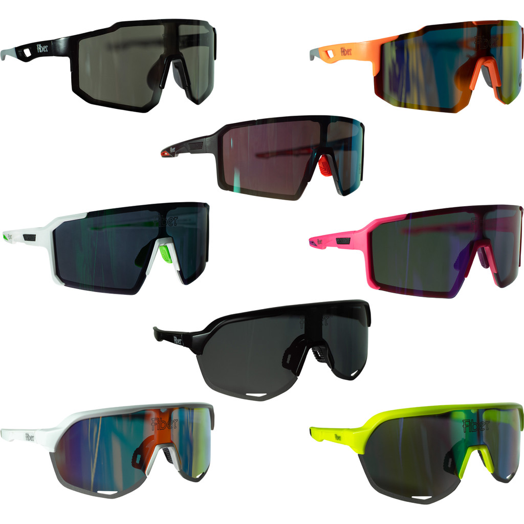 Óculos de Sol UV400 Fiber Corrida Bike e Trilha