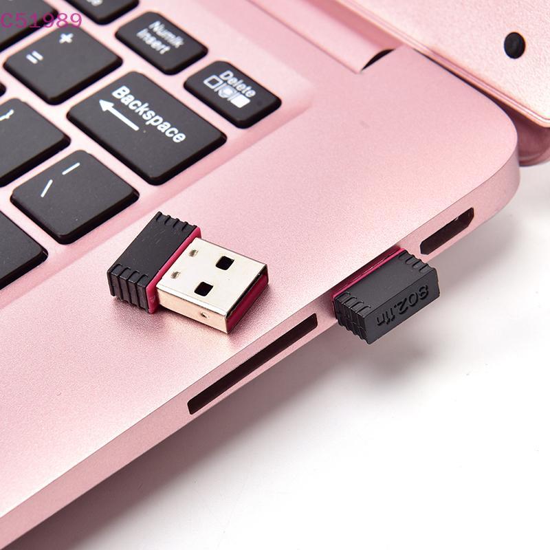 [kaan] Mini USB WiFi Dongle 802.11 B/G/N Adaptador De Rede Sem Fio Para Laptop PC BR