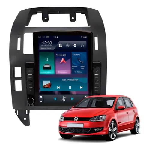 Central Multimidia Tesla 9,7p Volkswagen Polo 2004 Á 2014 Android Carplay