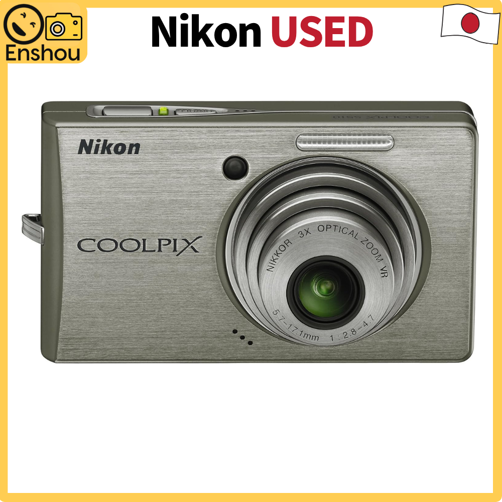 [USED ITEMS]Do Jopão [USADO] Câmera digital Nikon COOLPIX S510 Prata COOLPIXS510S