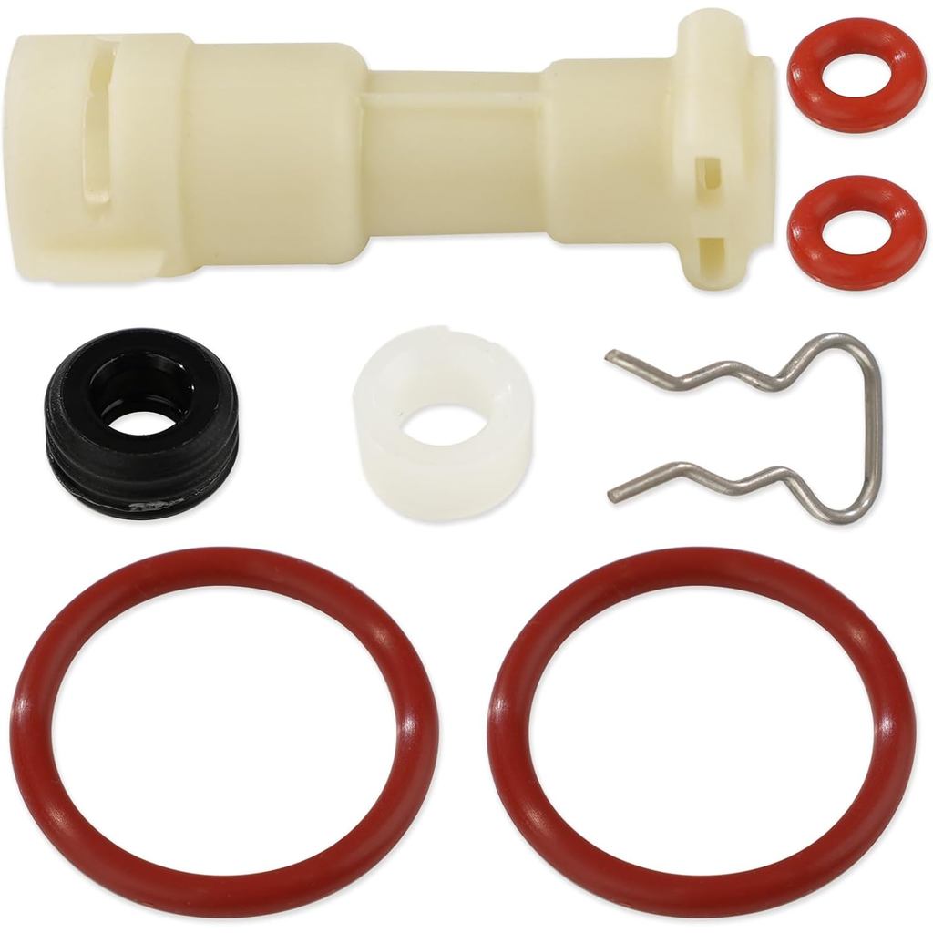 422224777123 Thermo Block Inlet Connector&Seal& Seal Spacer &Silicone&Fork D8mm Kit Of Water Heating Element Compatible