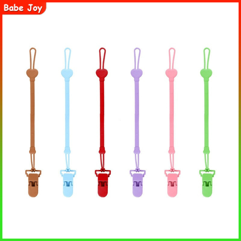 25cm Soft silicone pacifier clip Pimpolho Anti-drop Chain cord pacifier nipple baby boy girl