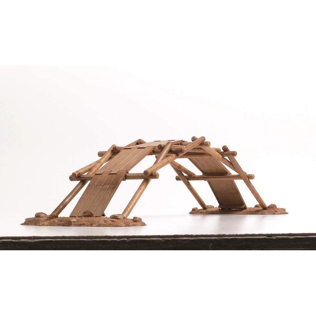 Kits De Modelo Plástico Academy Hobby Da Vinci Machines Série Arch Bridge