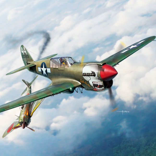 Academy Hobby Plastic Model Kits 1/48 Scale USAAF P-40N “ Battle of Imphal ”