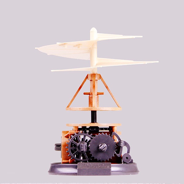 Kits De Modelo Plástico Academy Hobby Da Vinci Machines Série Helicóptero