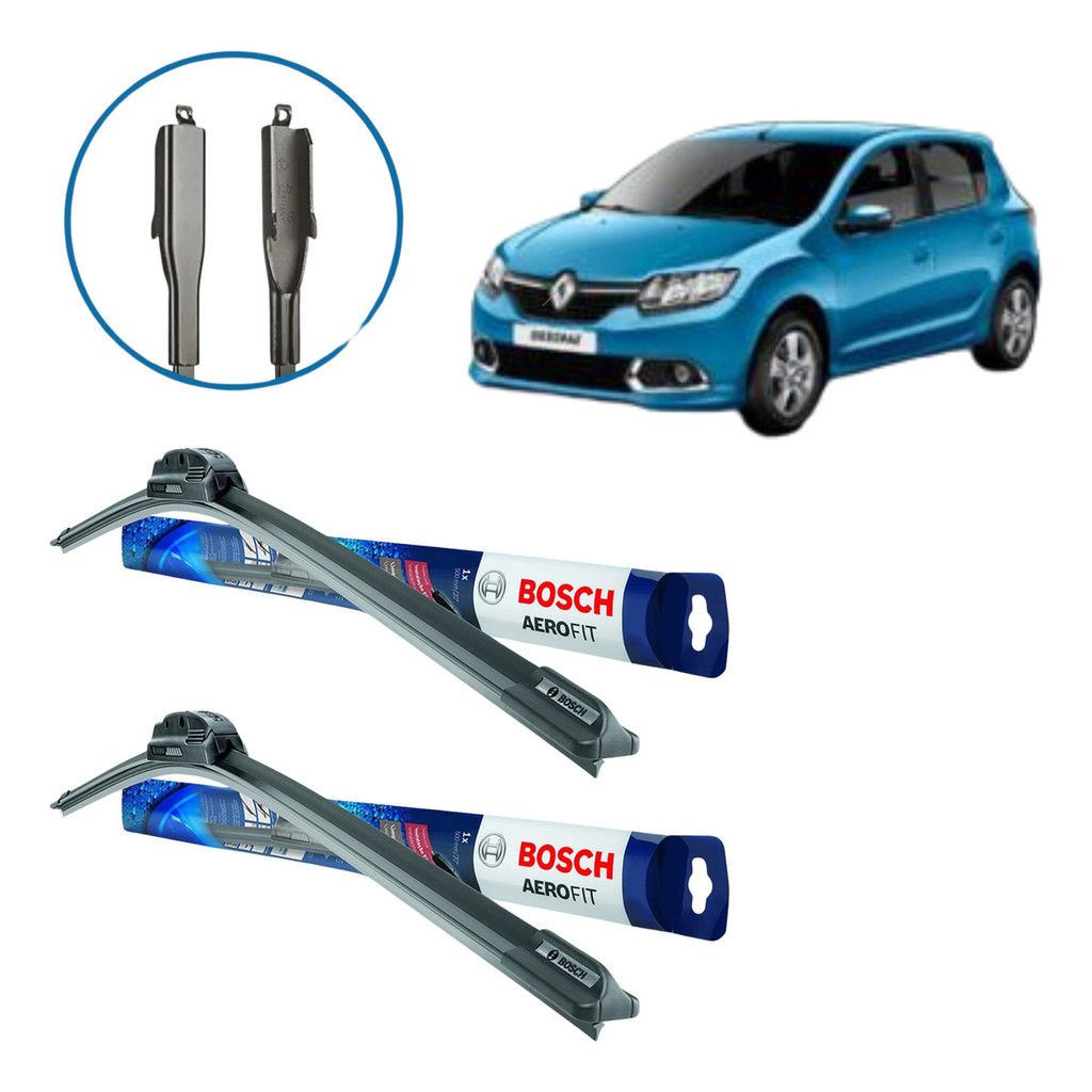 Par Palheta Original Bosch Aerofit Logan Sandero 2013 A 2020