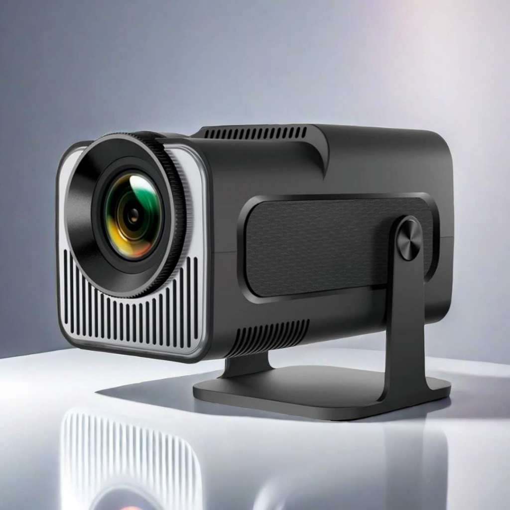 Projetor Smart HY 320  / HY300 Branco Preto Original Android 11.0 Full 4K HD Bluetooth Wi-fi 6.0