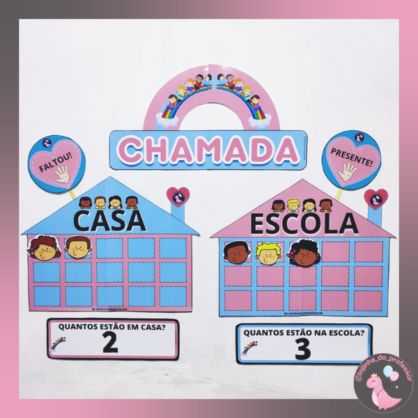 CHAMADINHA - PAINEL PARA SALA DE AULA