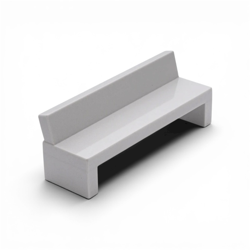 Obstáculo de Fingerboard Skate de Dedo Mármore Street Bench EVO